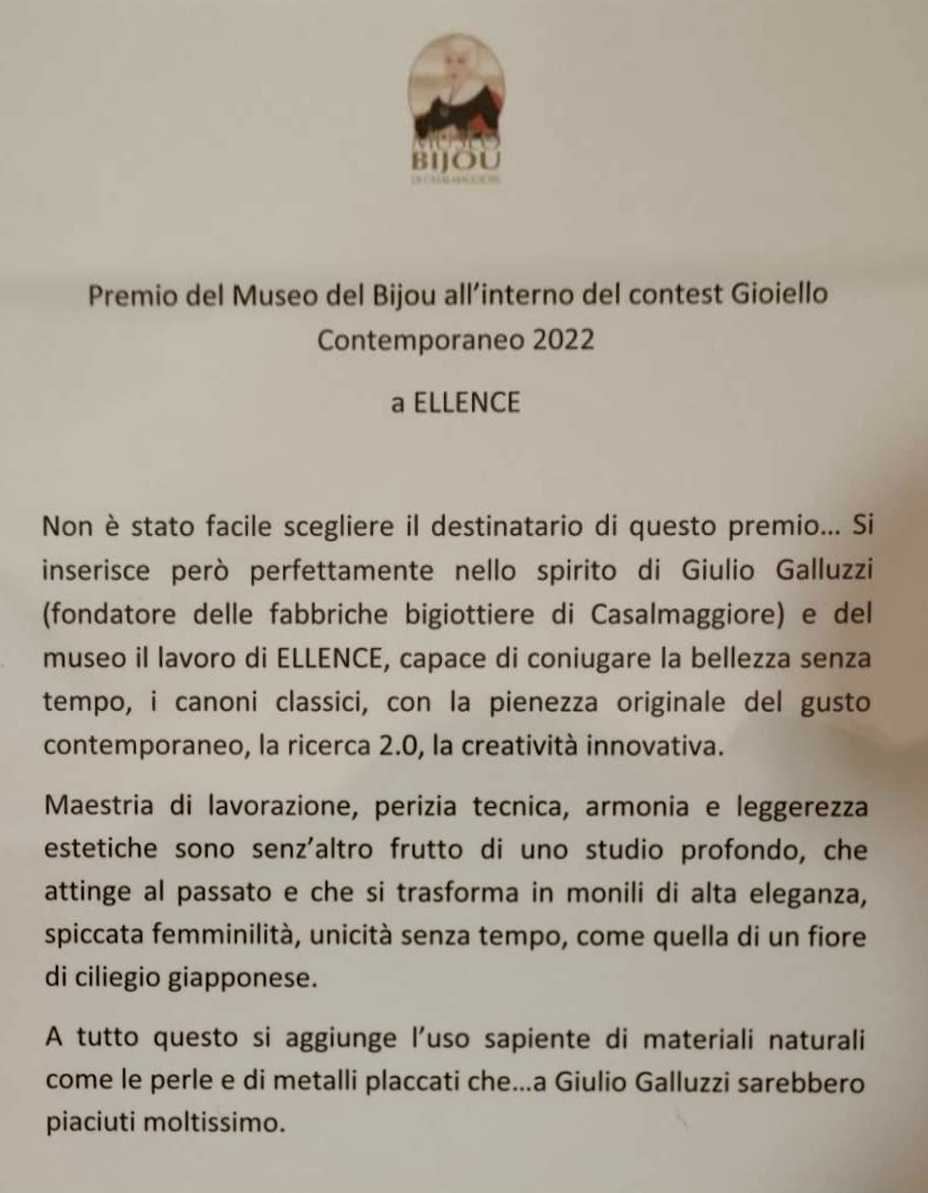 PREMIO MUSEO DEL BIJOU 